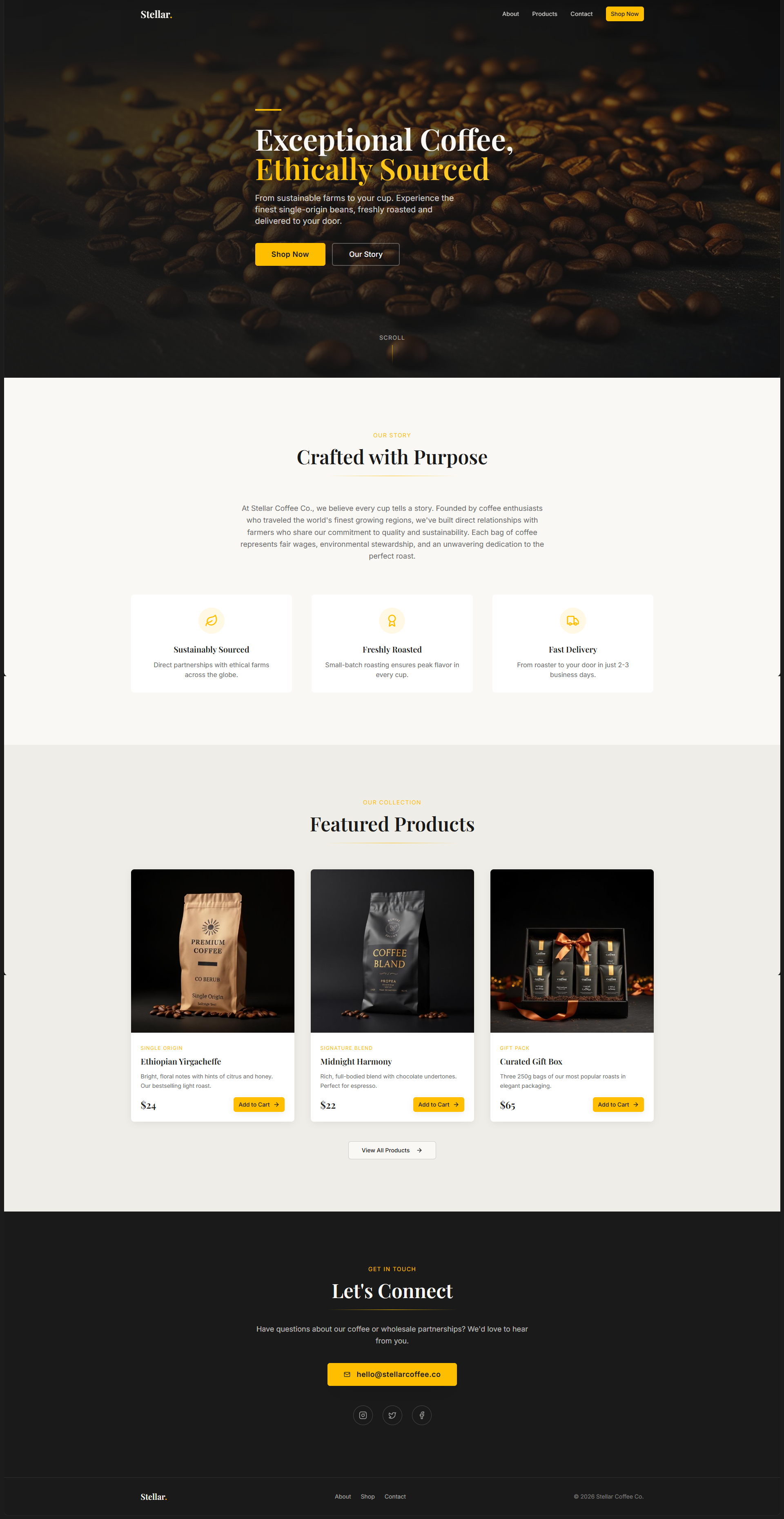 Stellar Coffee preview